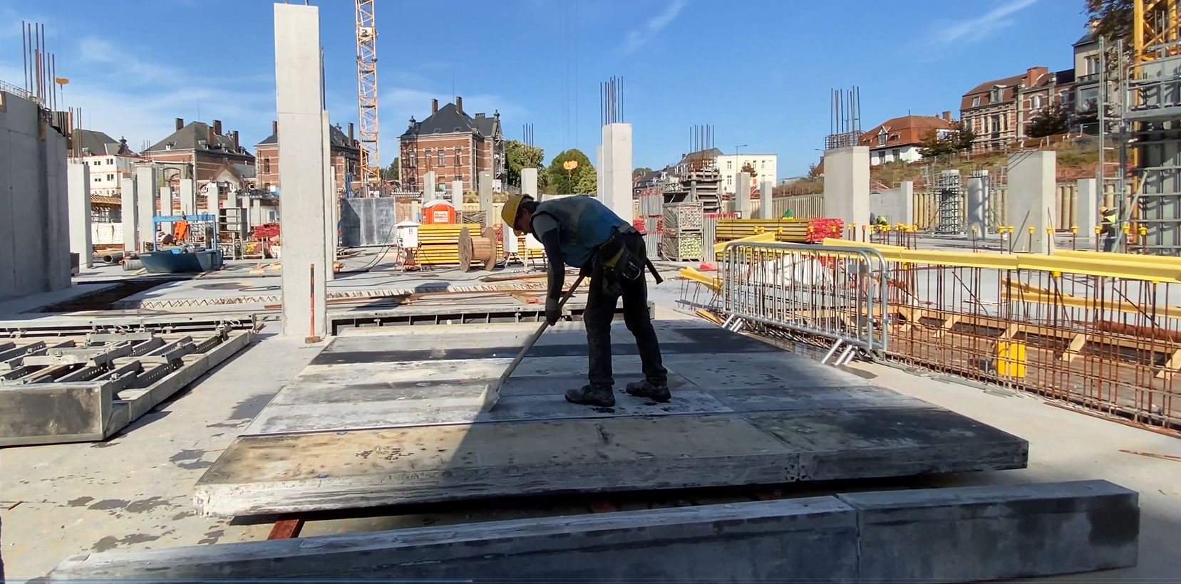 Sur le chantier du Site Unique